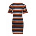 Moodstreet Knitted Striped Dress M112-5851